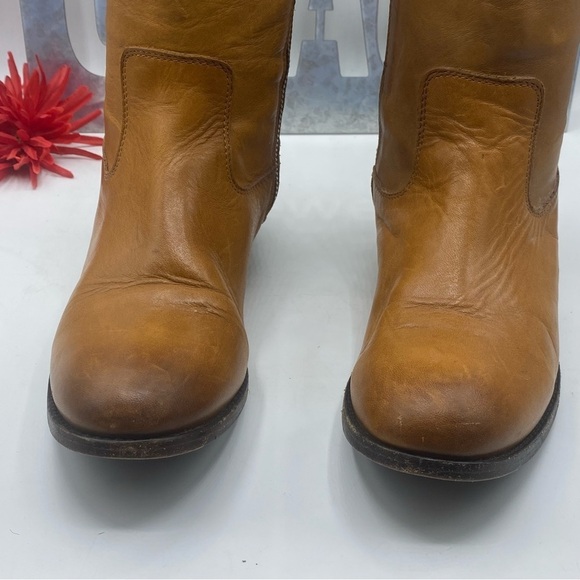 Frye Sz 7 Melissa Tan Riding Knee Boots 4015 - Picture 2 of 5